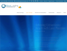 Tablet Screenshot of biolighttechnologies.com